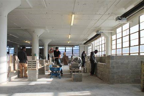 Students of Pittsburgh Trade Institute at work